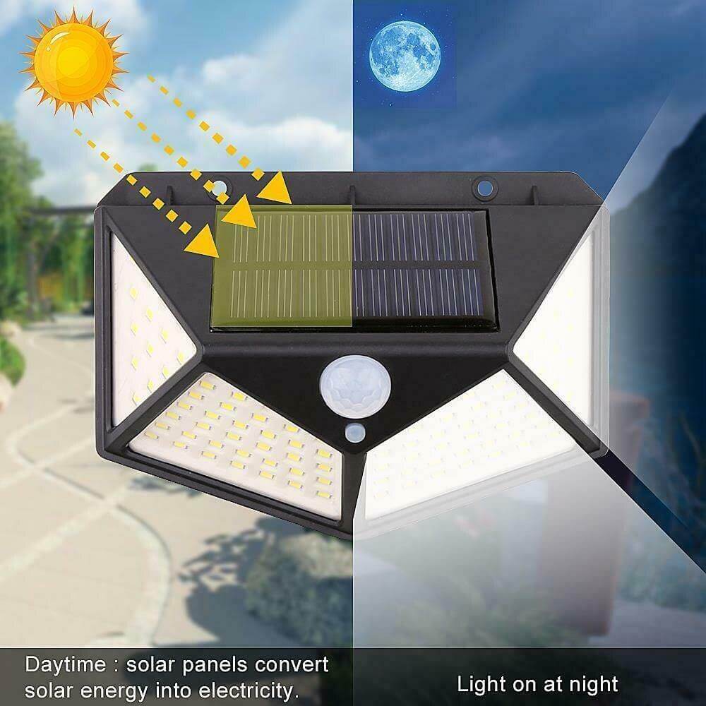 Bright Waterproof Solar Wall Lamp