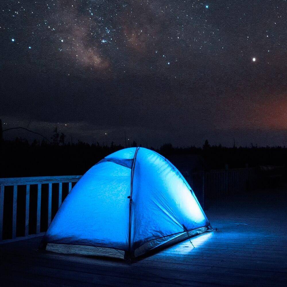 Compact Outdoor Rechargeable LED Camp Lamp