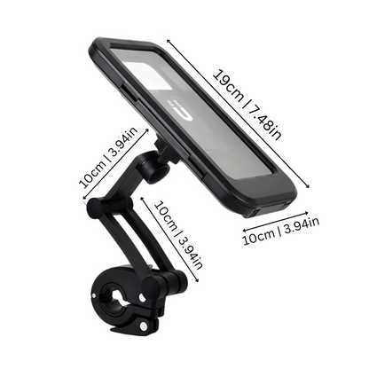 Waterproof Bike Phone Mount - 360° Adjustable Holder
