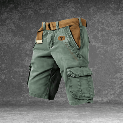 MAVERICK Shorts - Comfortable cargo shorts with lots of pockets for men
