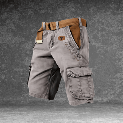 MAVERICK Shorts - Comfortable cargo shorts with lots of pockets for men
