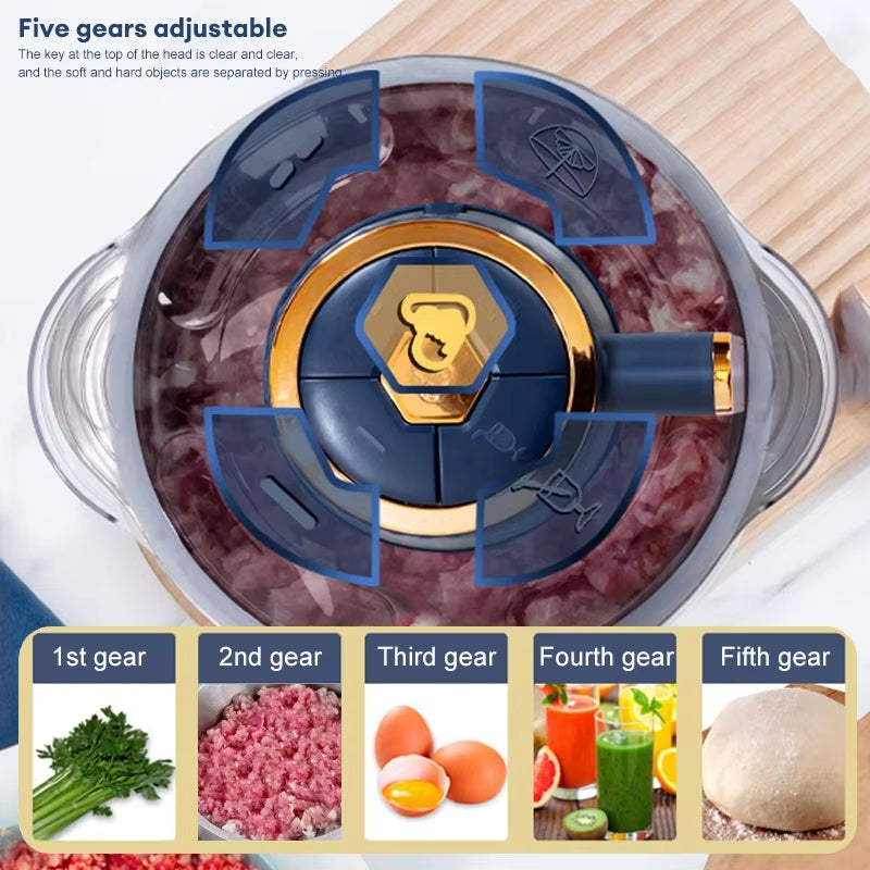 High Speed 500W Electric Meat Mincer