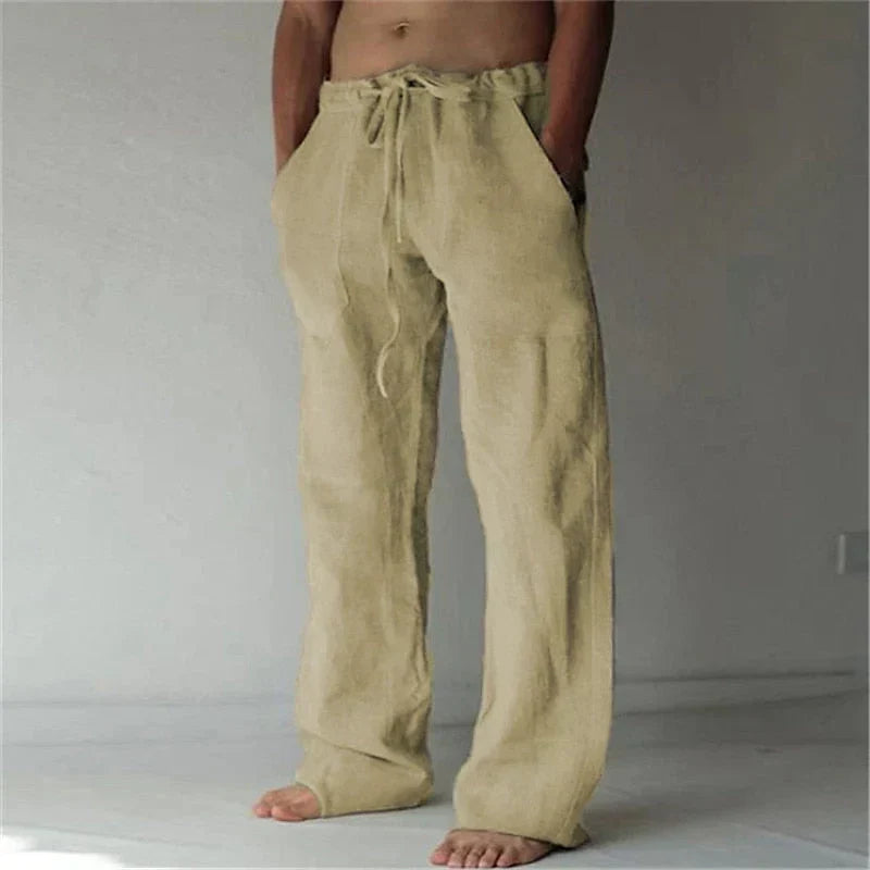 Men's Casual Fit Pants with Side Pockets