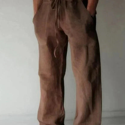 Men's Casual Fit Pants with Side Pockets