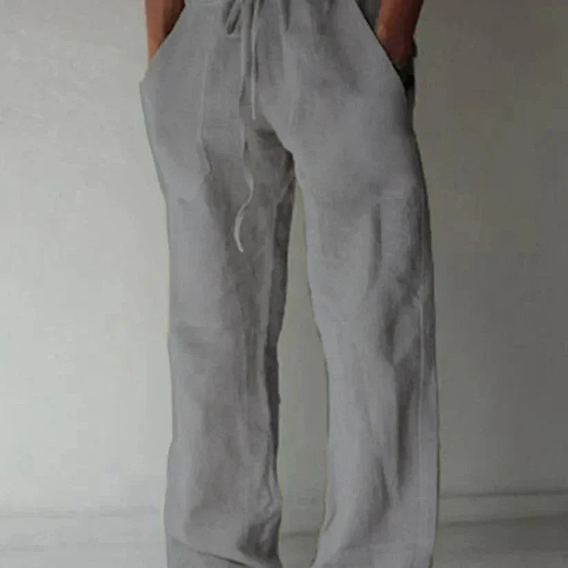 Men's Casual Fit Pants with Side Pockets