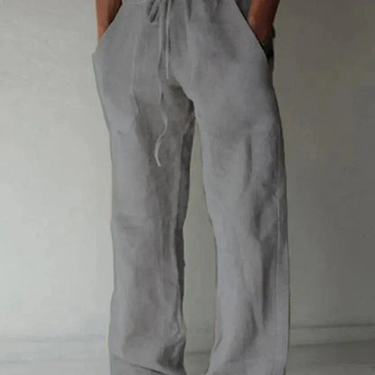 Men's Casual Fit Pants with Side Pockets