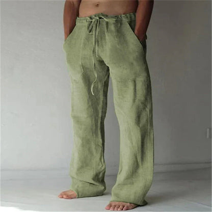 Men's Casual Fit Pants with Side Pockets