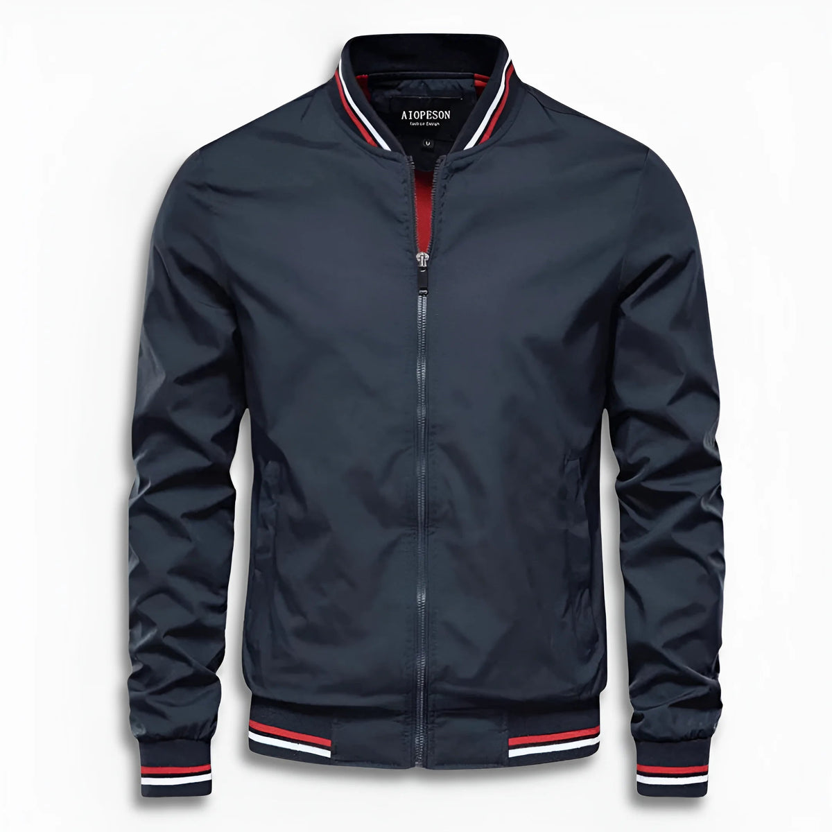 Men's Casual Transition Jacket with Water-Repellent Surface & Stand-Up Collar | Charly