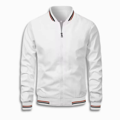 Men's Casual Transition Jacket with Water-Repellent Surface & Stand-Up Collar | Charly