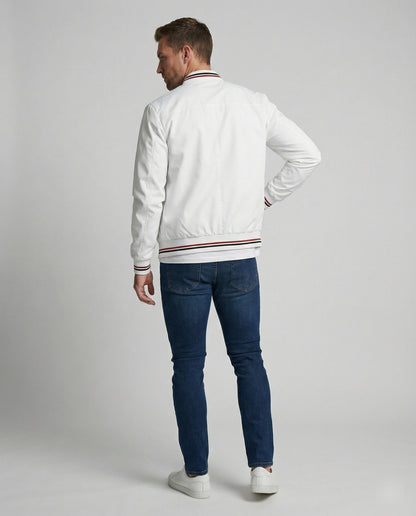 Men's Casual Transition Jacket with Water-Repellent Surface & Stand-Up Collar | Charly
