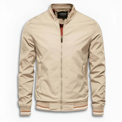 Men's Casual Transition Jacket with Water-Repellent Surface & Stand-Up Collar | Charly