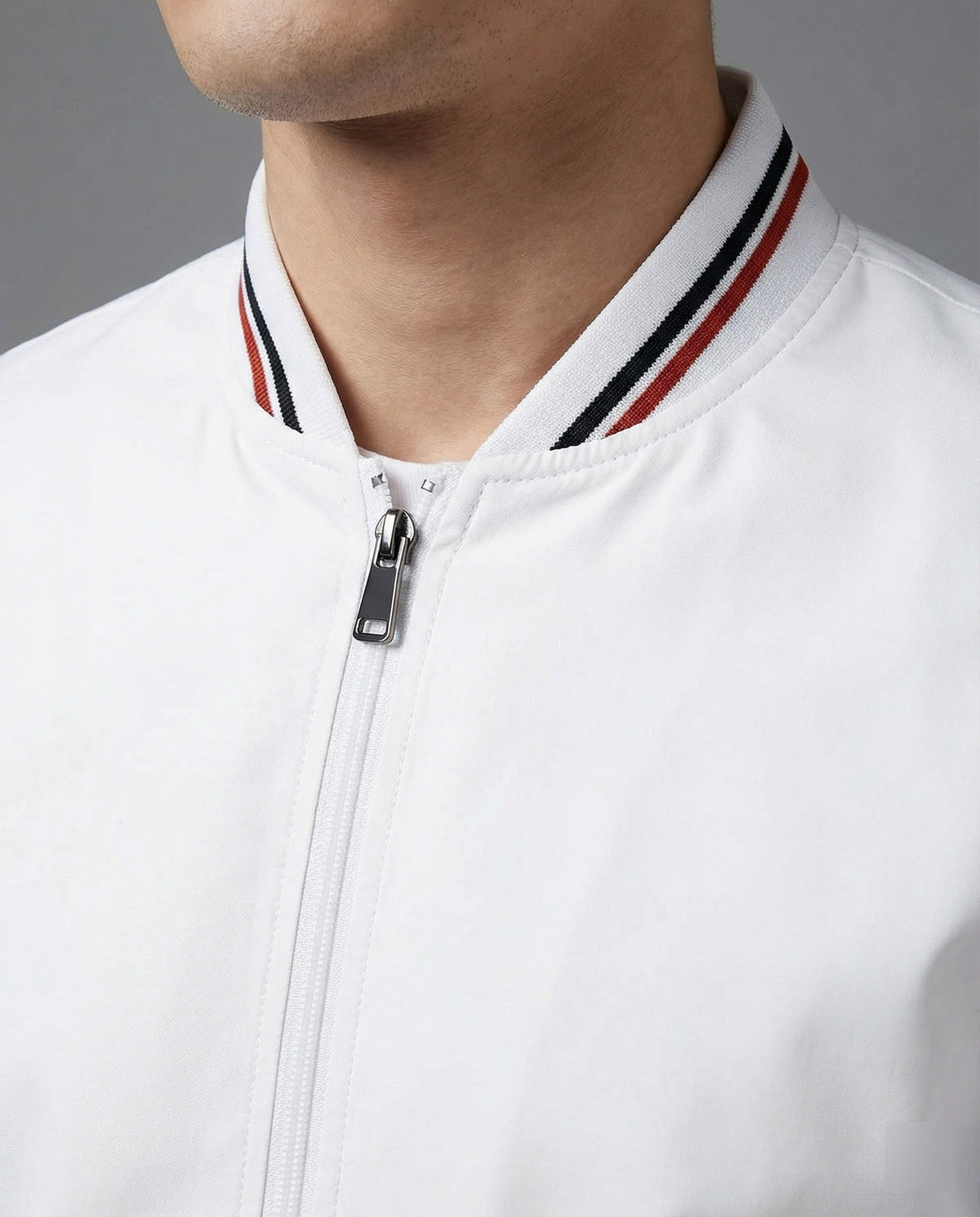 Men's Casual Transition Jacket with Water-Repellent Surface & Stand-Up Collar | Charly