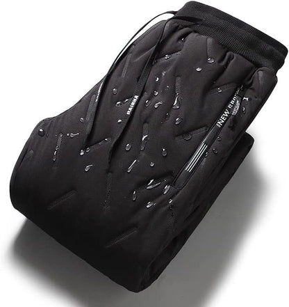 Men's Insulated Waterproof Polyester Blend Winter Pants