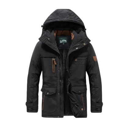 Men's Lined Outdoor Jacket | Waterproof & Windproof