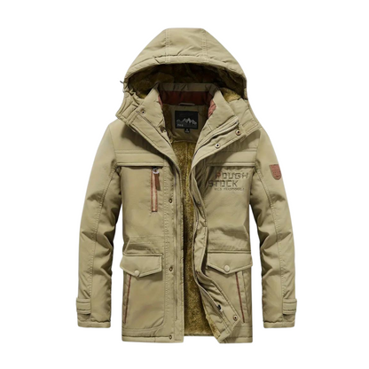 Men's Lined Outdoor Jacket | Waterproof & Windproof