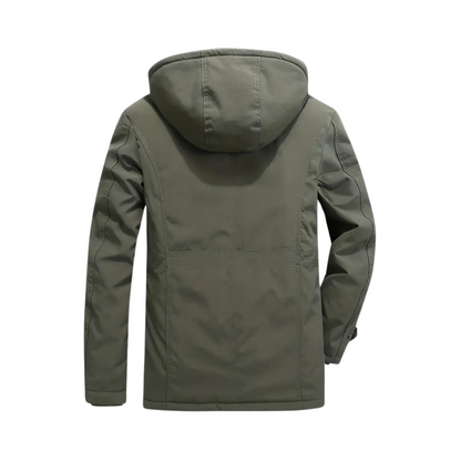 Men's Lined Outdoor Jacket | Waterproof & Windproof