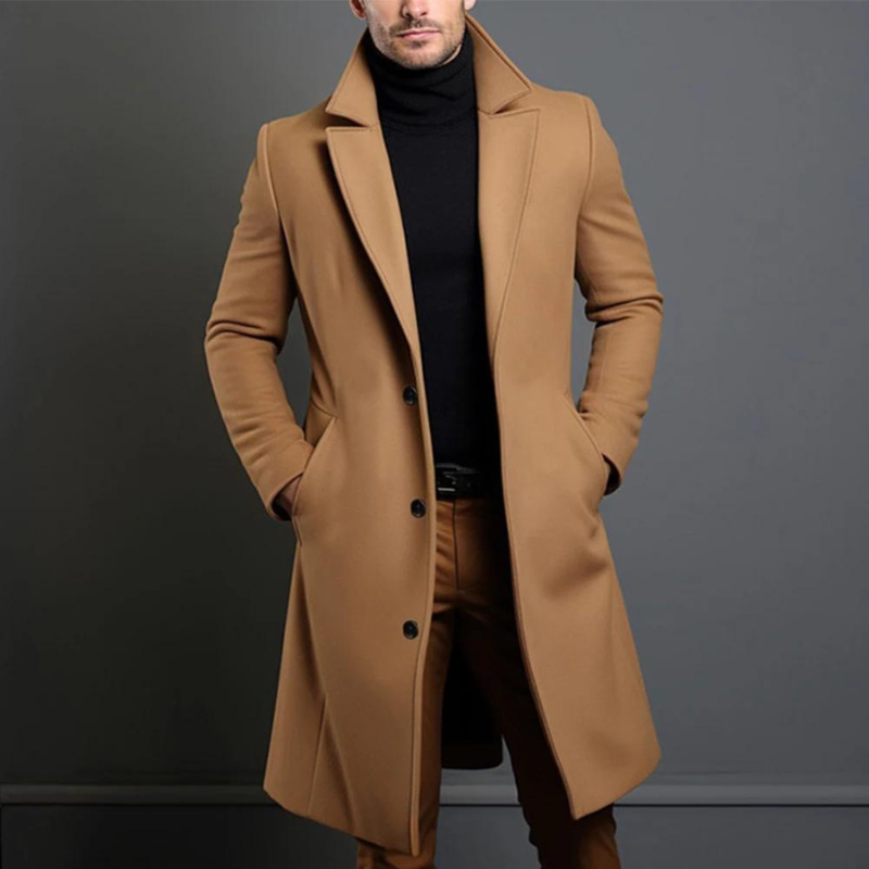 Men's Long Winter Coat