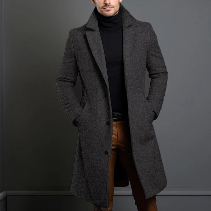 Men's Long Winter Coat
