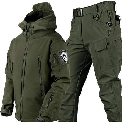 Men's Multifunctional Jacket with Fleece Lining and Zipper – Charly Fashion