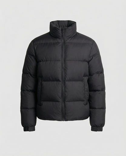 Men's Puffer Jacket Made of Duck Feathers with Warmth & Hood | Charly