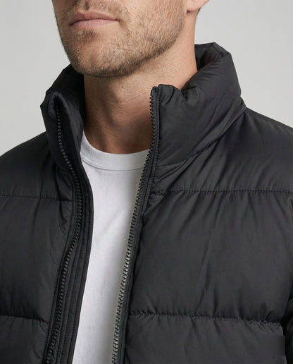 Men's Puffer Jacket Made of Duck Feathers with Warmth & Hood | Charly