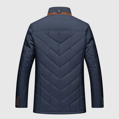 Men's Quilted Winter Jacket with Premium Insulation Technology