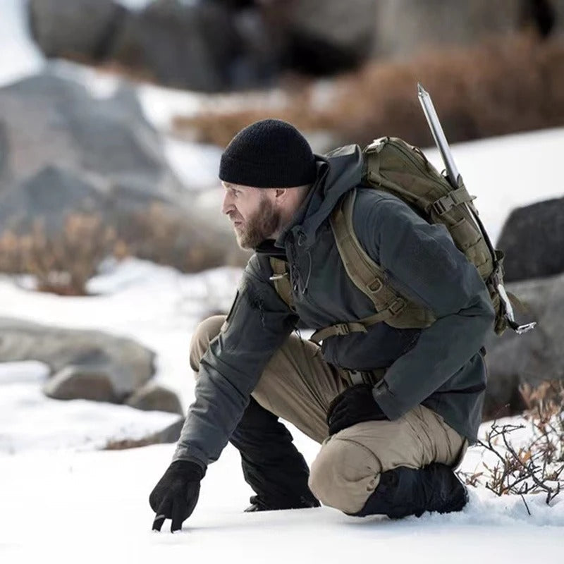 Men's Tactical Winter Jacket - Waterproof & Windproof Outdoor Jacket