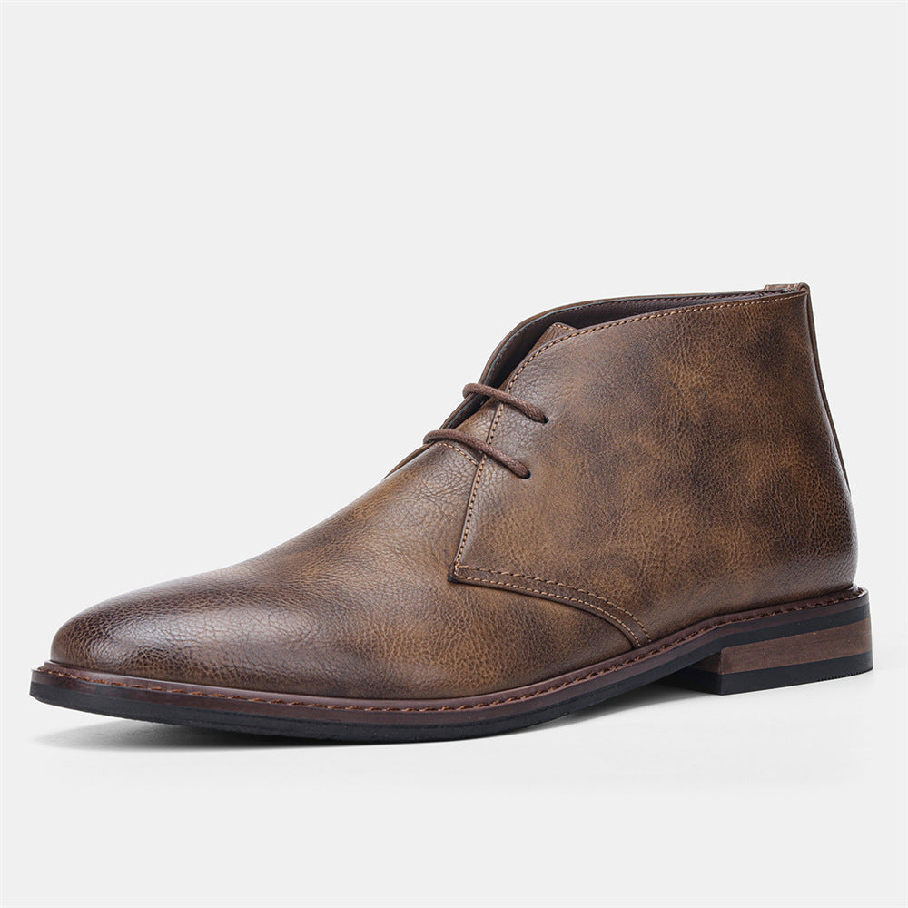 Men's Timeless Vintage-Style Desert Boots