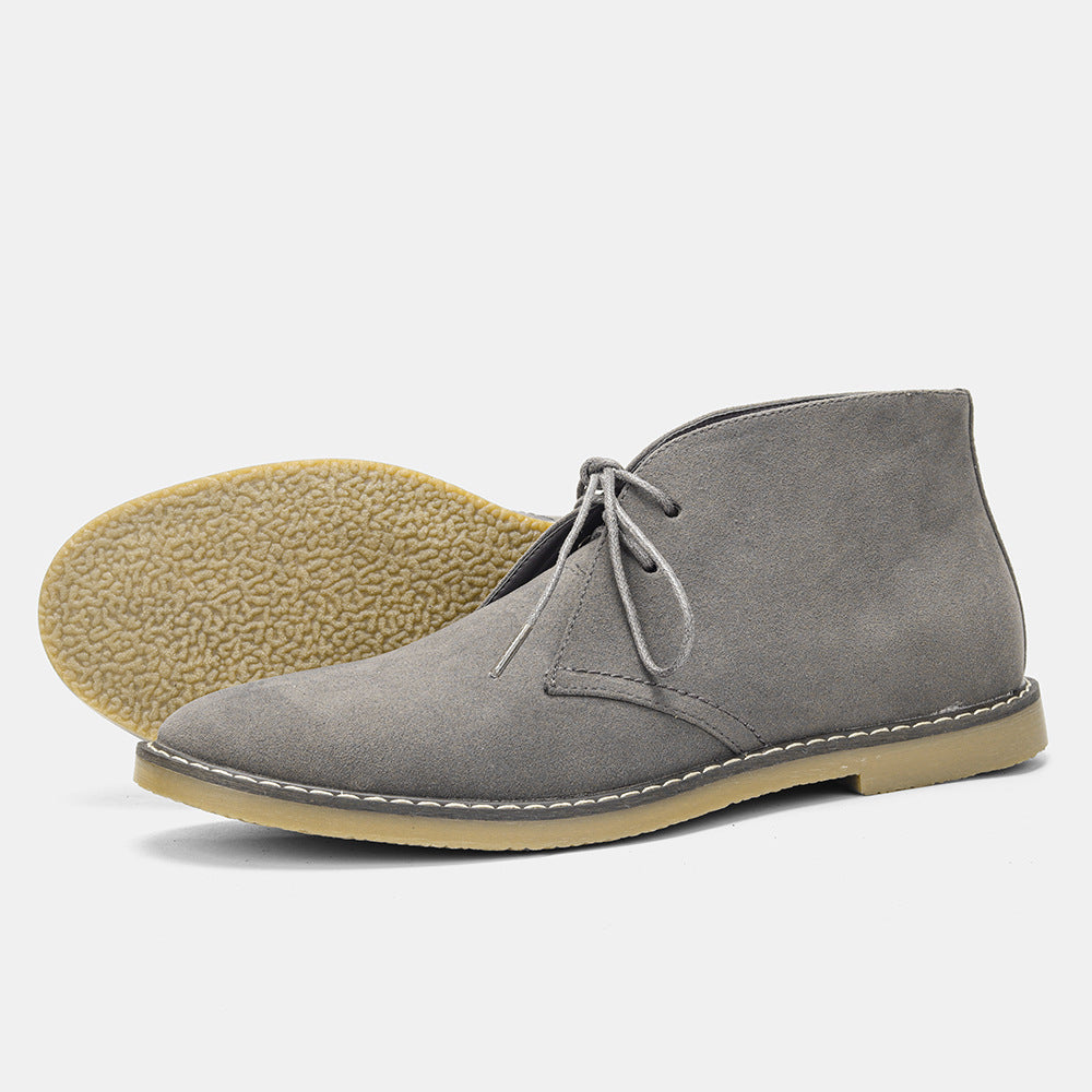 Men's Timeless Vintage-Style Desert Boots