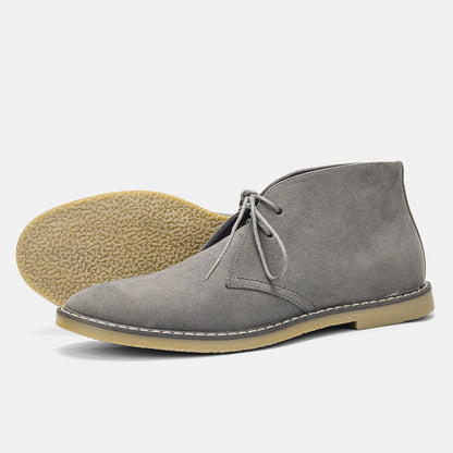 Men's Timeless Vintage-Style Desert Boots