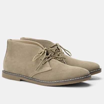 Men's Timeless Vintage-Style Desert Boots