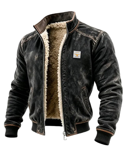 Men's Vintage-Style Thermal Jacket