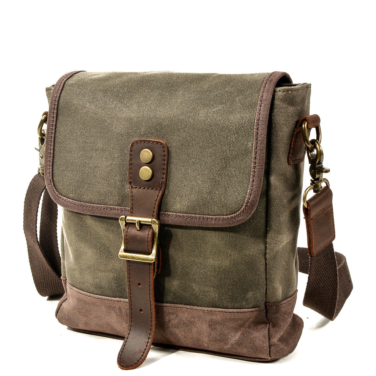 Retro Style Small Leather Shoulder Bag