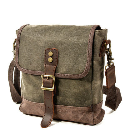 Retro Style Small Leather Shoulder Bag