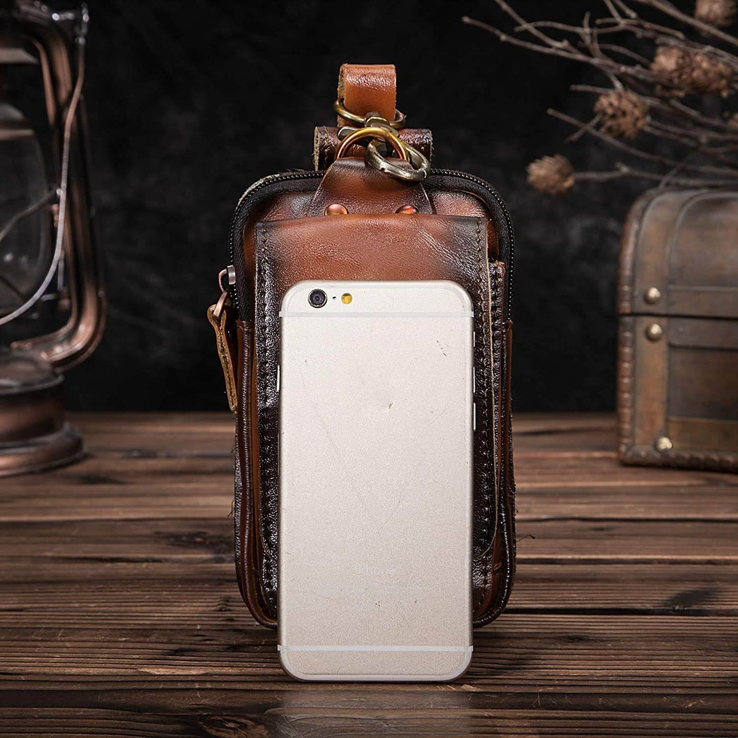 Stylish Leather Belt Bag for Men