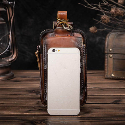 Stylish Leather Belt Bag for Men