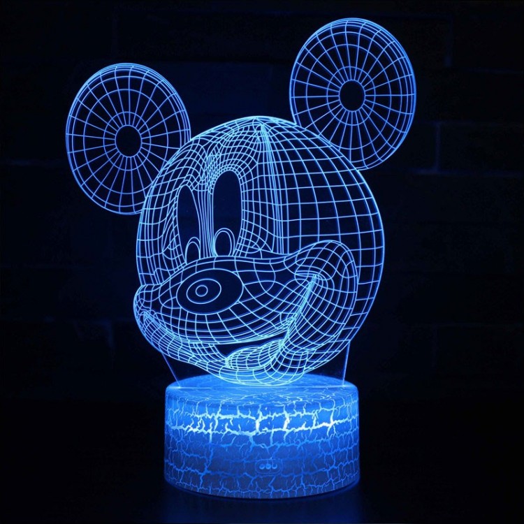 Colorful Mickey Mouse 3D Table Lamp - Cofik