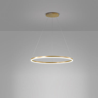 Contemporary Round LED Pendant Light Fixture