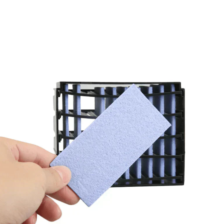 Compact Air Conditioner Fan with LED Night Light