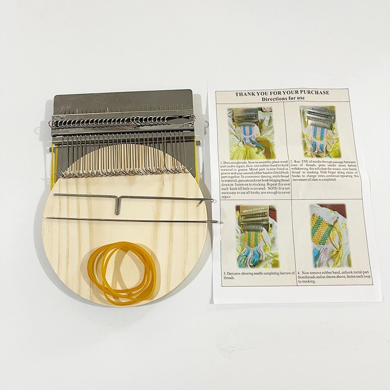 Portable Compact Weaving Loom Machine