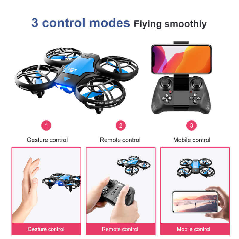 Easy Fly RC Quadcopter Drone with Mobile Control