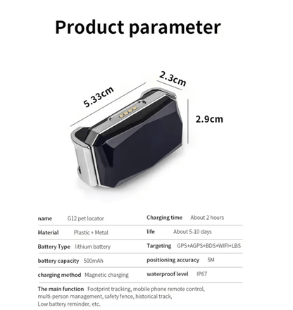 Compact Personal GPS Tracker Device