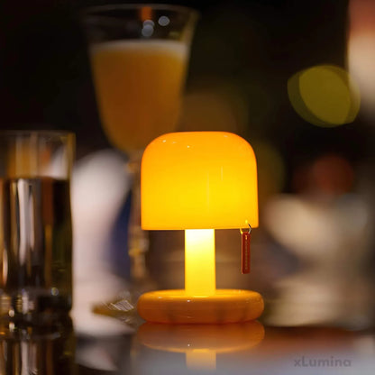 Warm Night Table Light