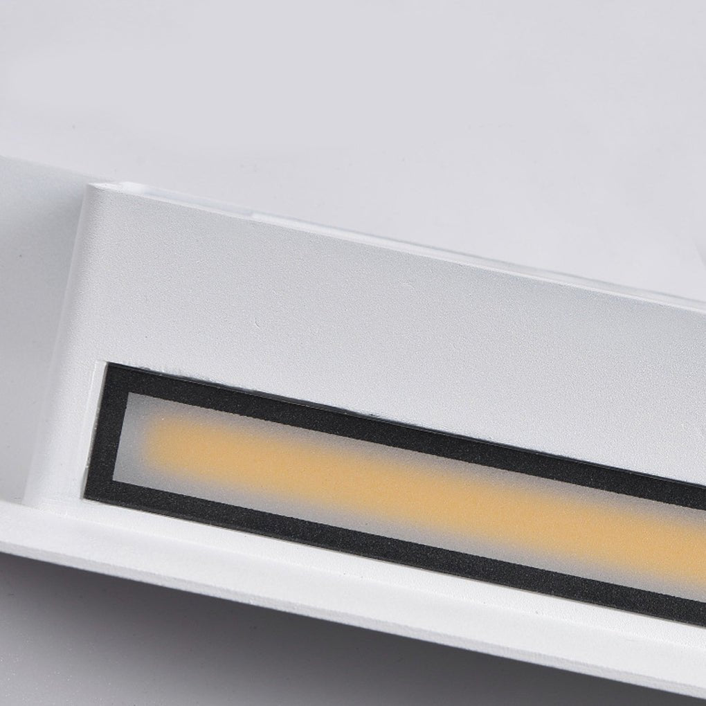 Slim LED Curved Wall Light for Indoor Outdoor Use