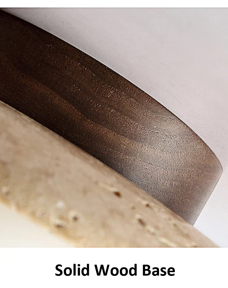 Sleek Wooden LED Ceiling Light Fixture
