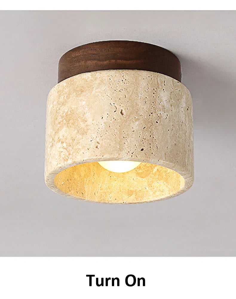 Sleek Wooden LED Ceiling Light Fixture