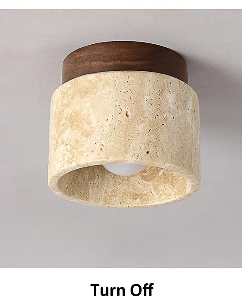 Sleek Wooden LED Ceiling Light Fixture
