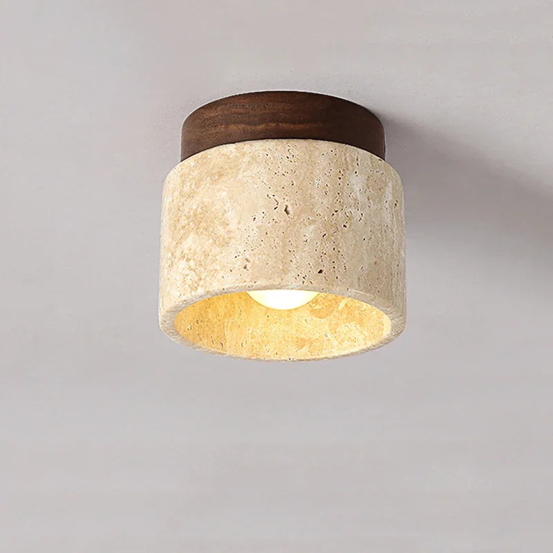 Sleek Wooden LED Ceiling Light Fixture
