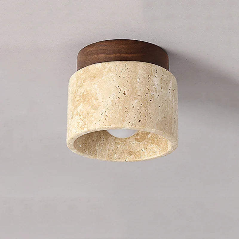 Sleek Wooden LED Ceiling Light Fixture