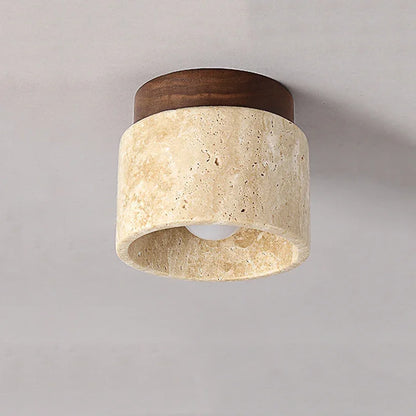 Sleek Wooden LED Ceiling Light Fixture